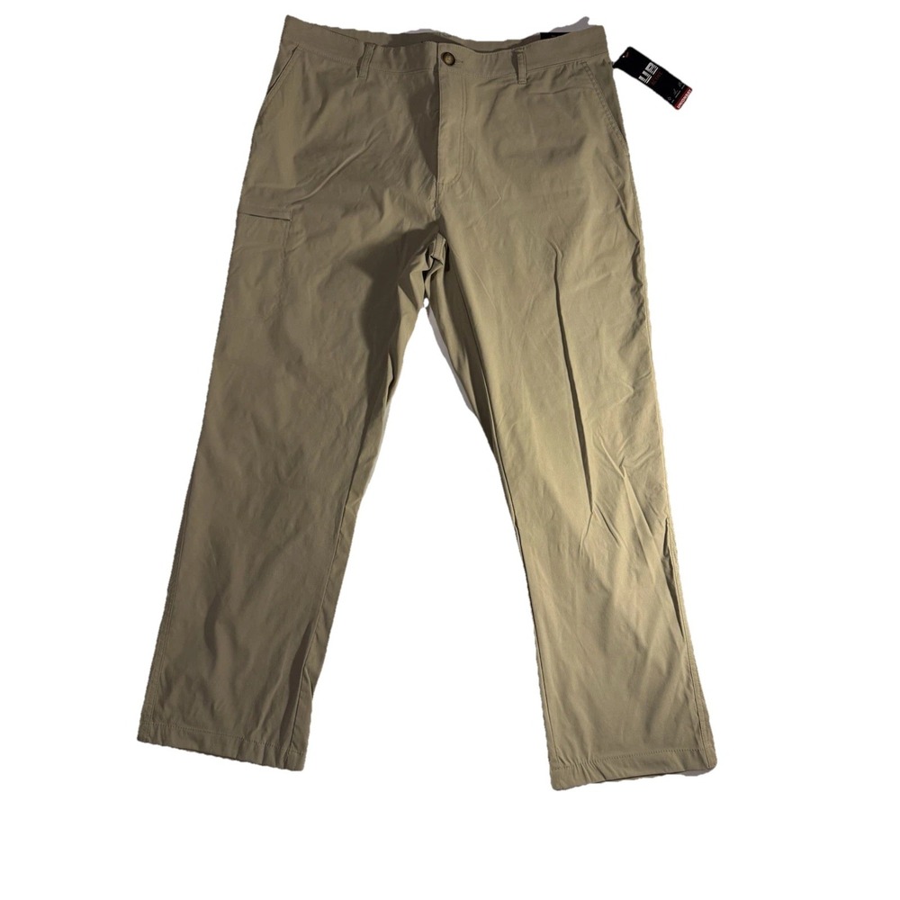 Unionbay UB Active Men's Khaki Pants 40x32 UPF 50 Water Repellent NWT